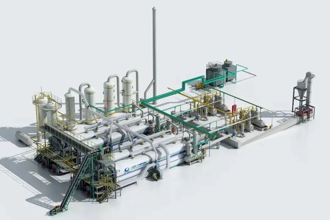 ag贵宾厅环保有机废弃物热解处置方案助力黄河流域“清废行动”